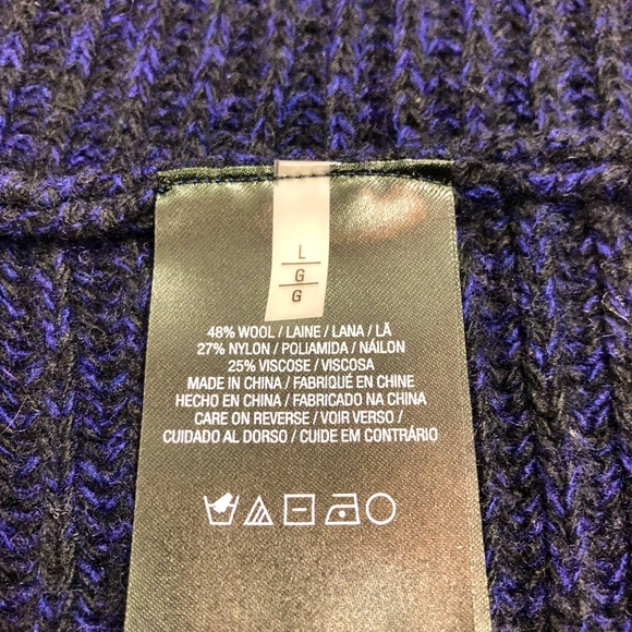 T Tahari wool cocoon drape cardigan - Picture 6 of 7